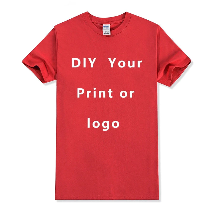 Custom Cotton Logo T-Shirt