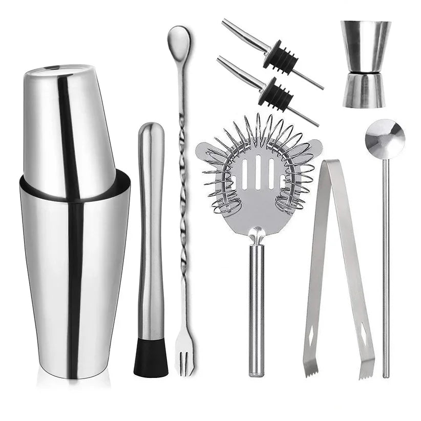 Stainless Cocktail Shaker Set