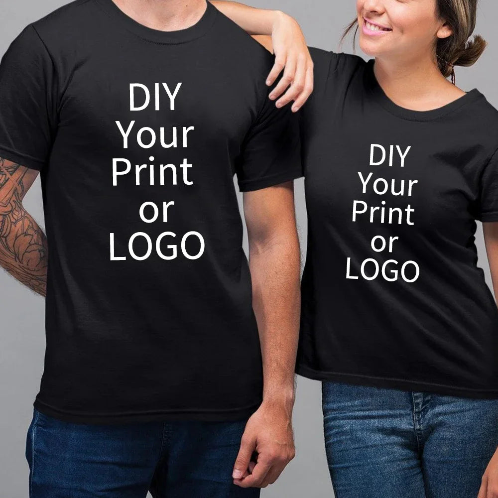 Custom Cotton Logo T-Shirt