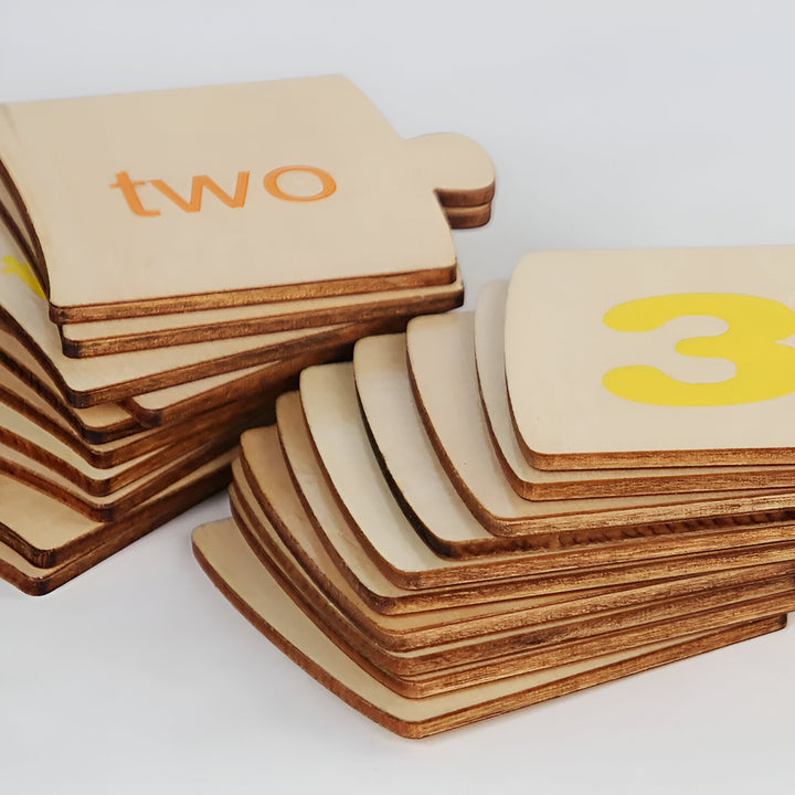 Montessori Number Puzzle Toy