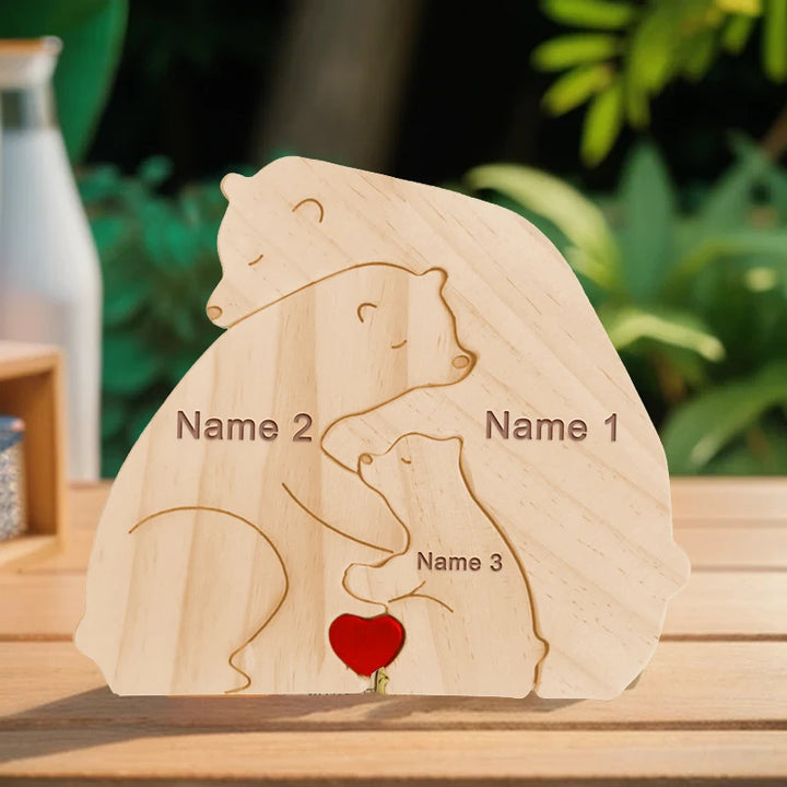 Personalized Bear Name Puzzle