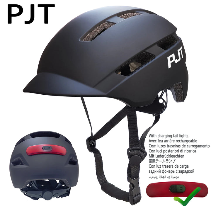 USB Light Cycling Helmet