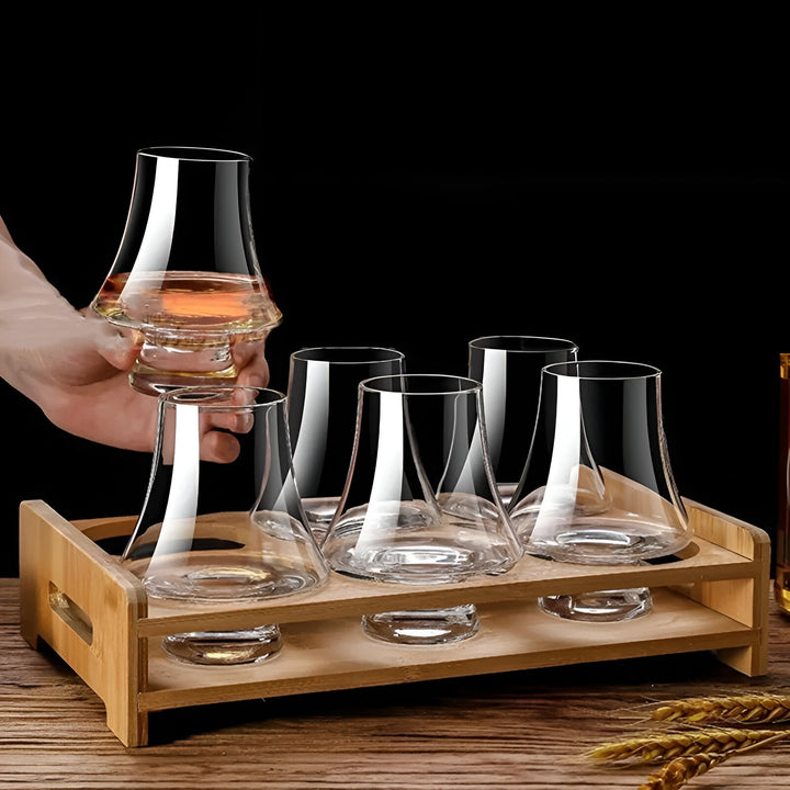 Crystal Whiskey Glass Set