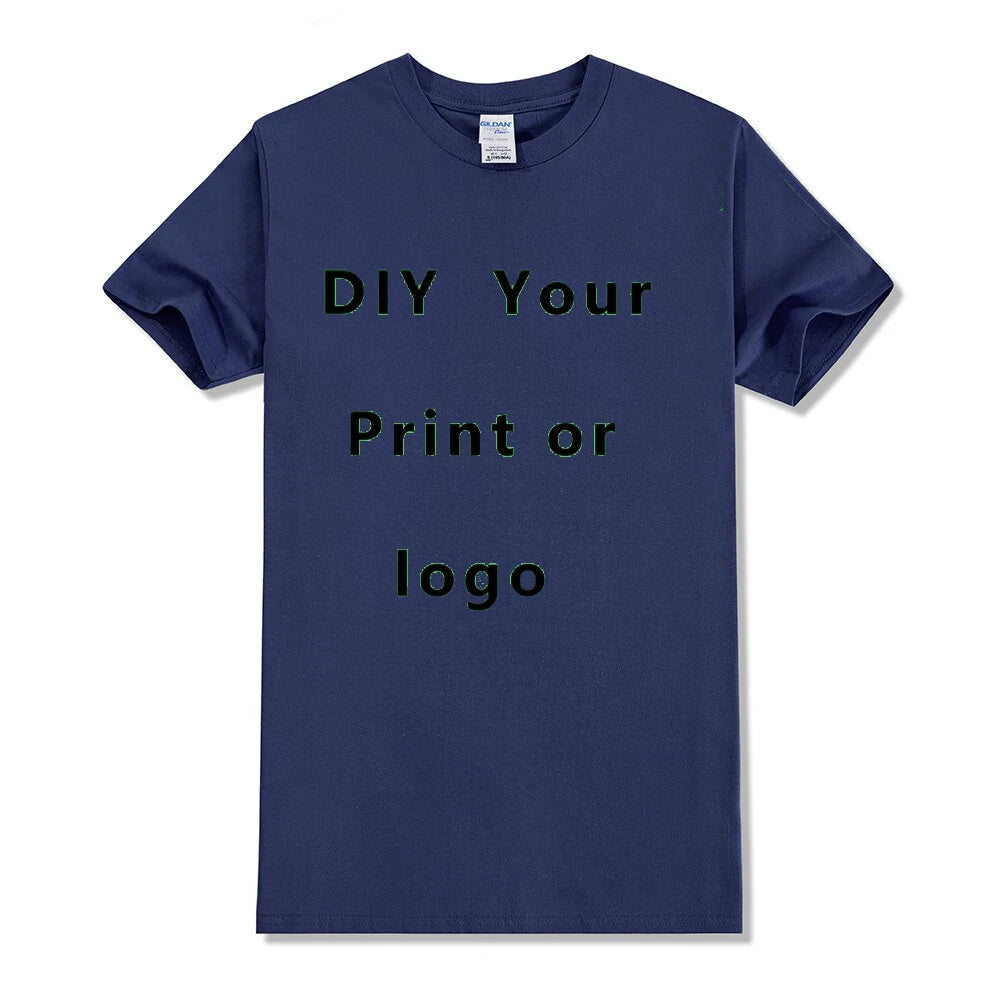 Custom Cotton Logo T-Shirt