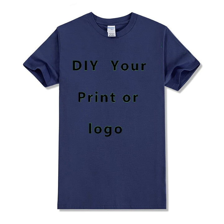 Custom Cotton Logo T-Shirt
