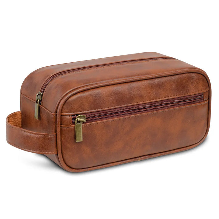 Men's Leather Toiletry Bag