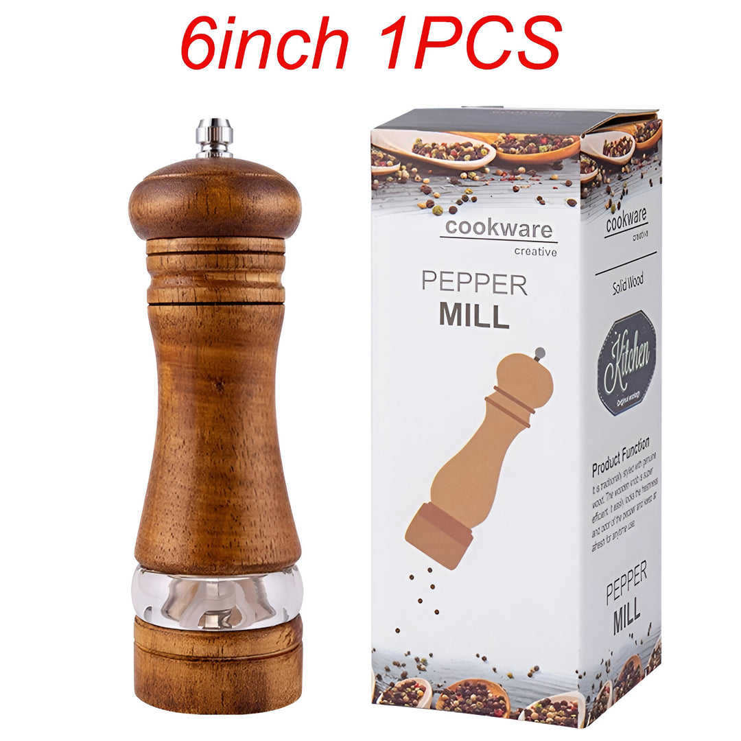 Wooden Pepper Salt Grinder