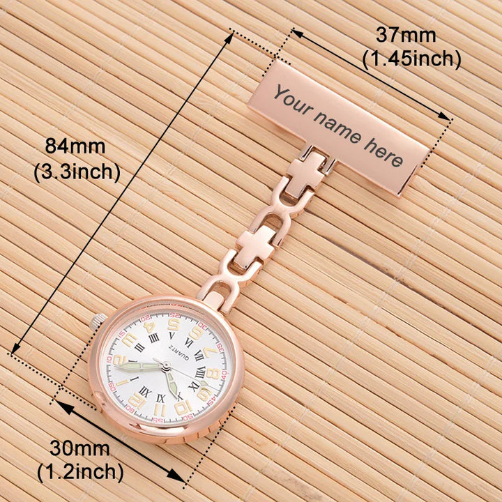 Personalized Nurse Pocket Watch