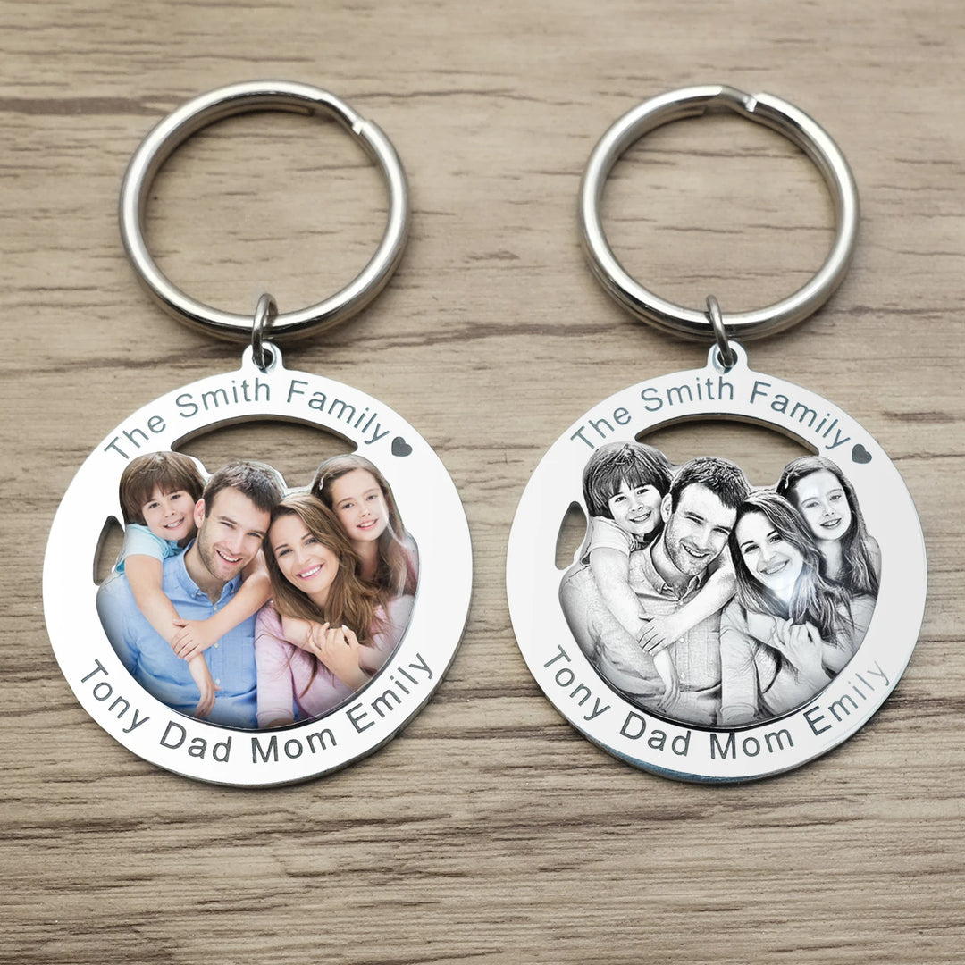 Custom Photo Keychain
