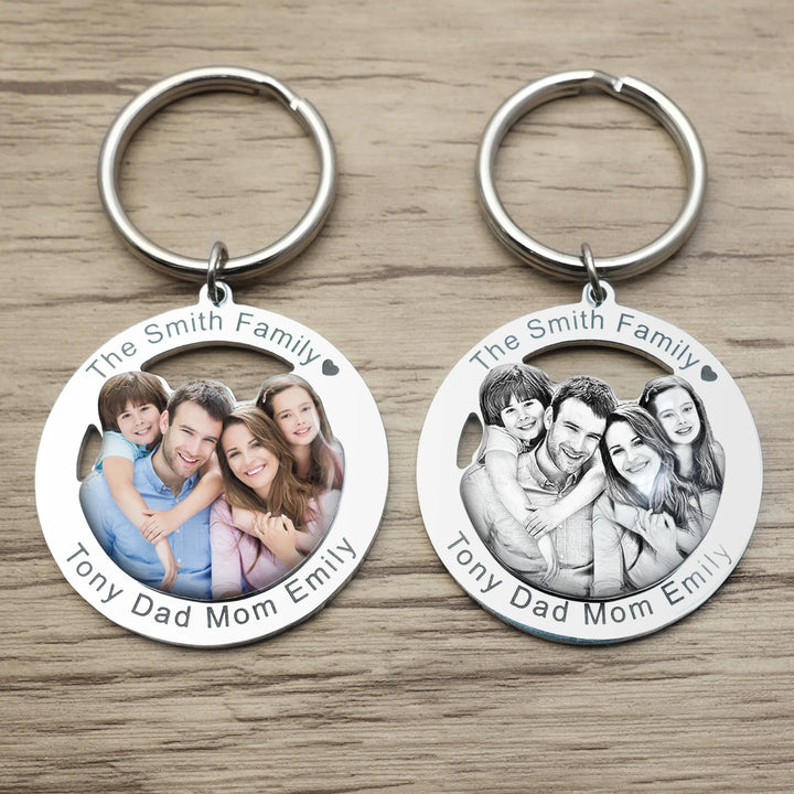 Custom Photo Keychain