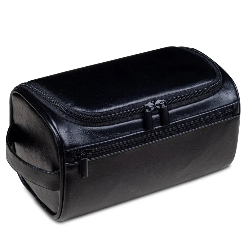 Personalized Leather Toiletry Bag