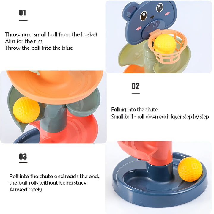 Rolling Ball Tower Toy
