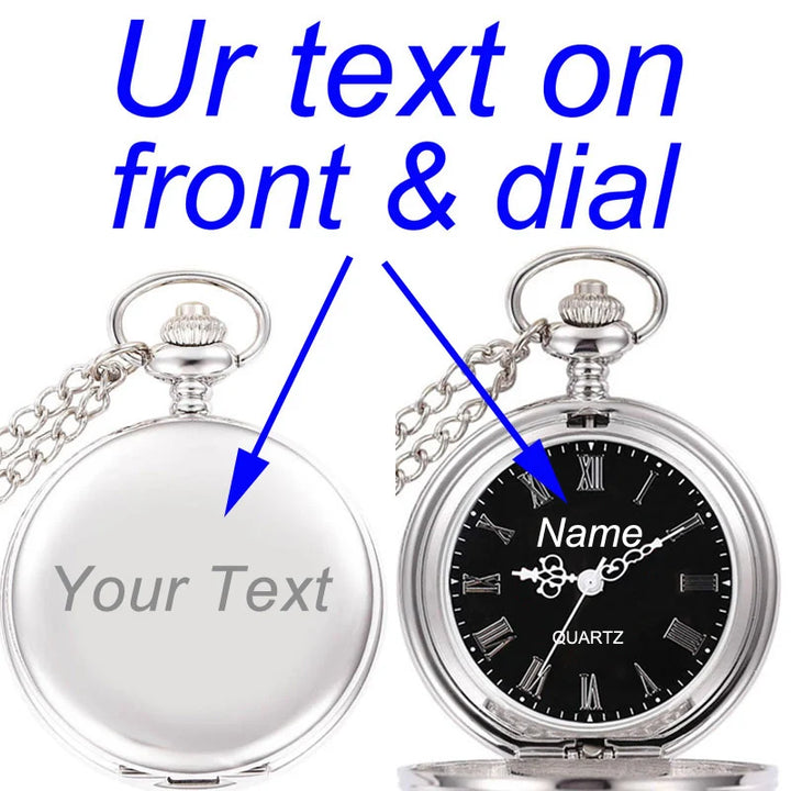 Personalized Engraved Pocket Watch