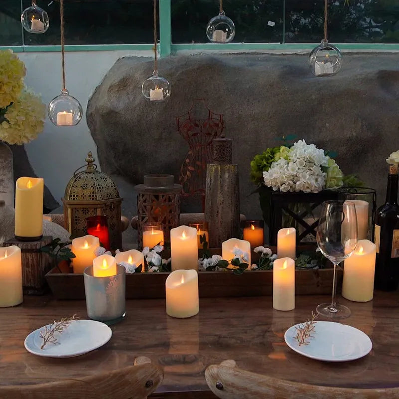 Flameless LED Candle Set