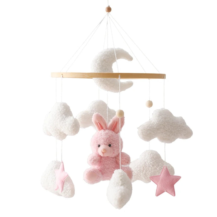Wooden Baby Crib Mobile