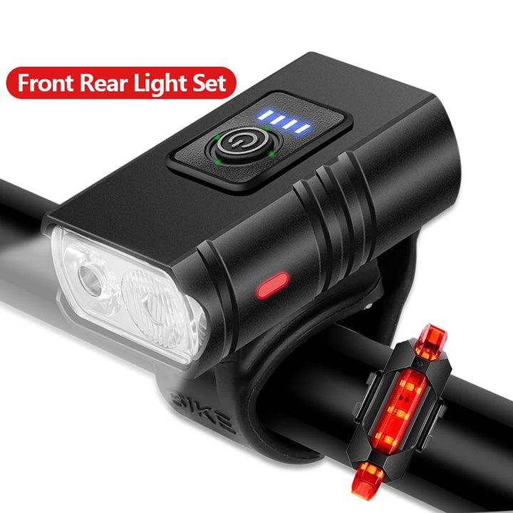Rechargeable Bike Light Set