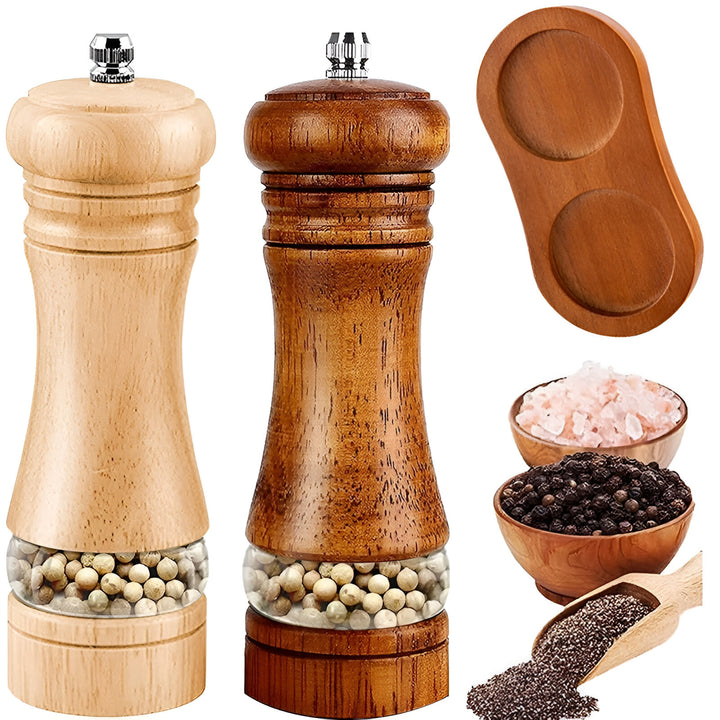 Wooden Pepper Salt Grinder