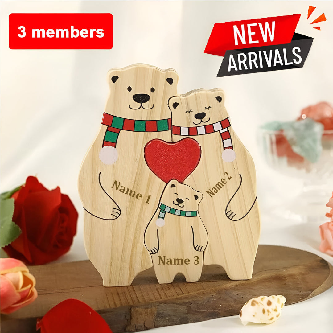 Personalized Bear Name Puzzle
