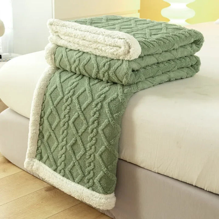 Lamb Wool Tapestry Blanket