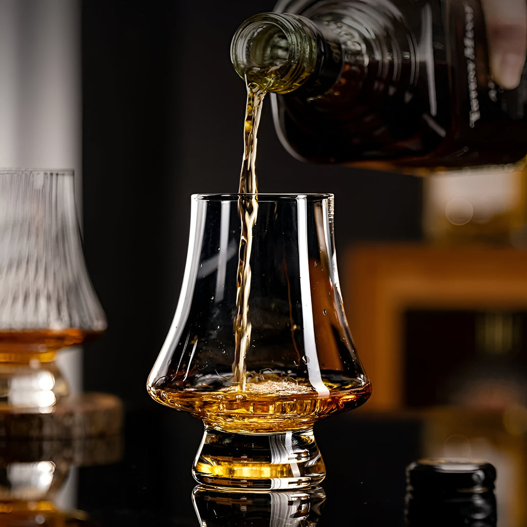 Crystal Whiskey Glass Set
