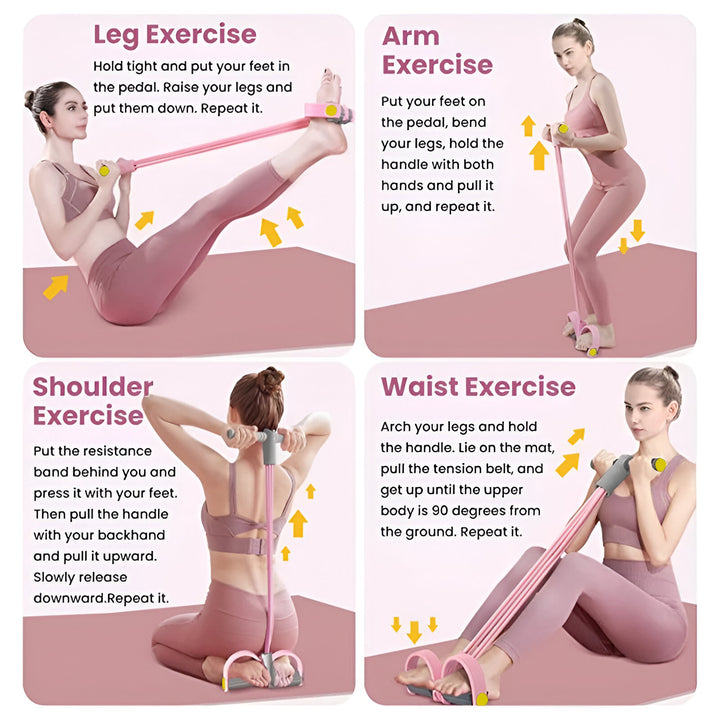 Yoga Pedal Resistance Band