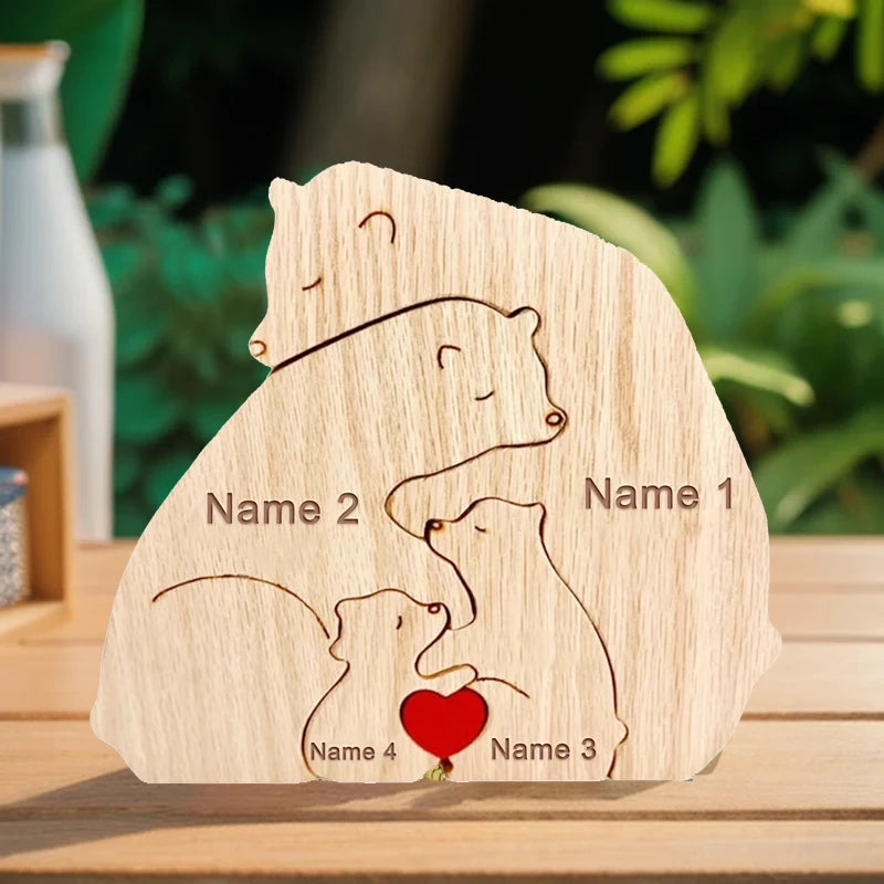Personalized Bear Name Puzzle