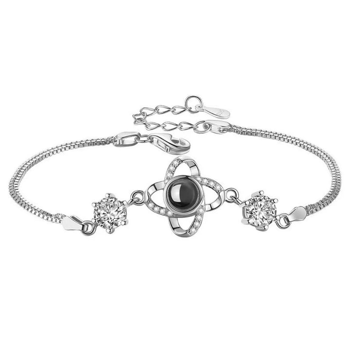 Custom Photo Heart Bracelet