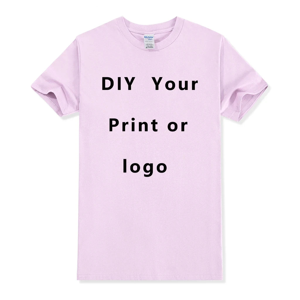 Custom Cotton Logo T-Shirt
