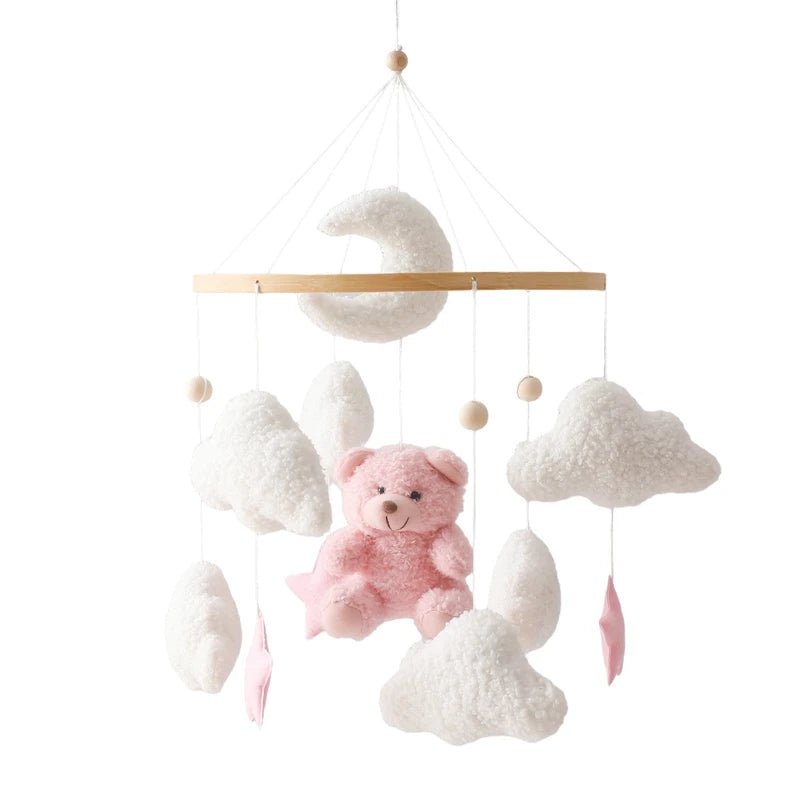 Wooden Baby Crib Mobile