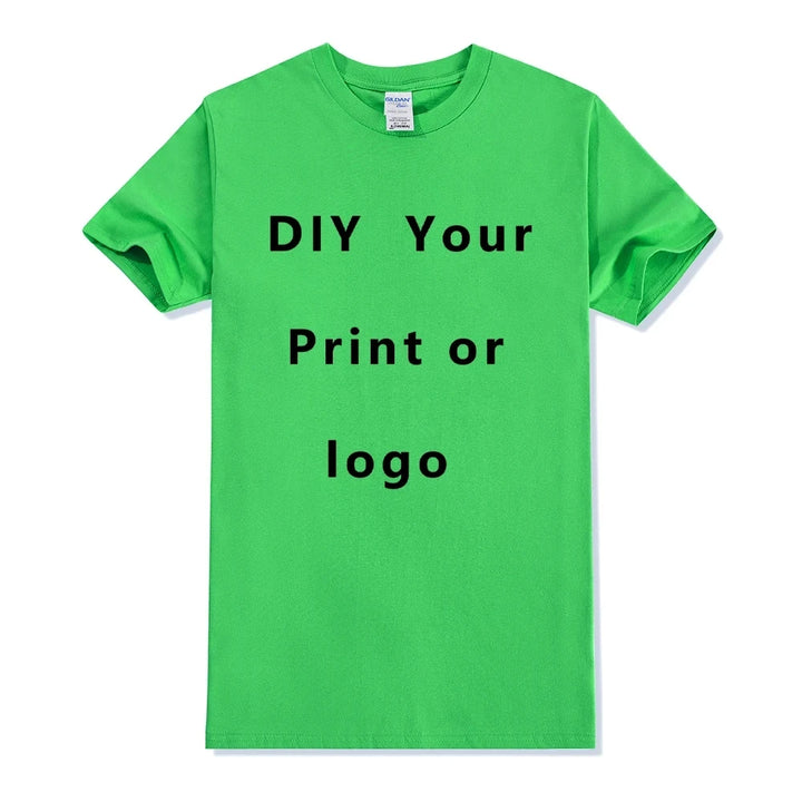 Custom Cotton Logo T-Shirt