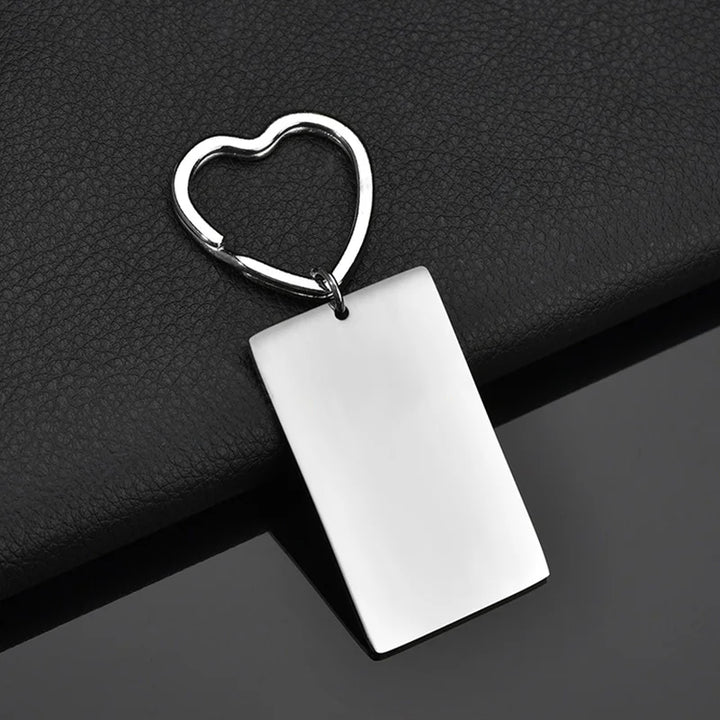 Custom Photo Engraved Keychain