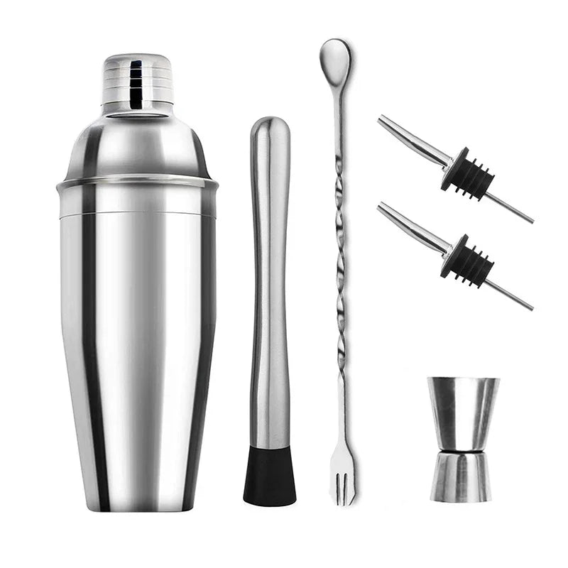 Stainless Cocktail Shaker Set