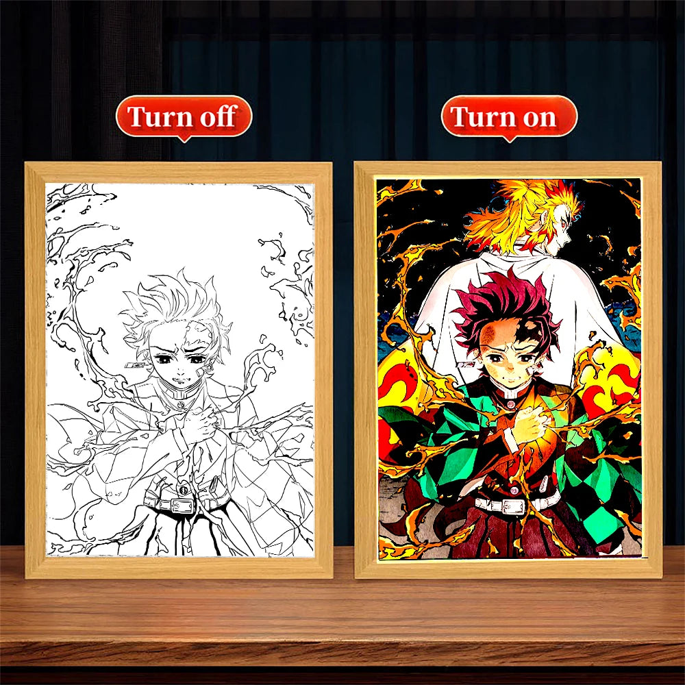 Anime LED Figure Frame