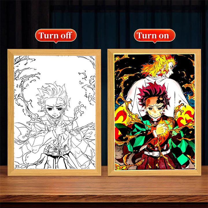 Anime LED Figure Frame