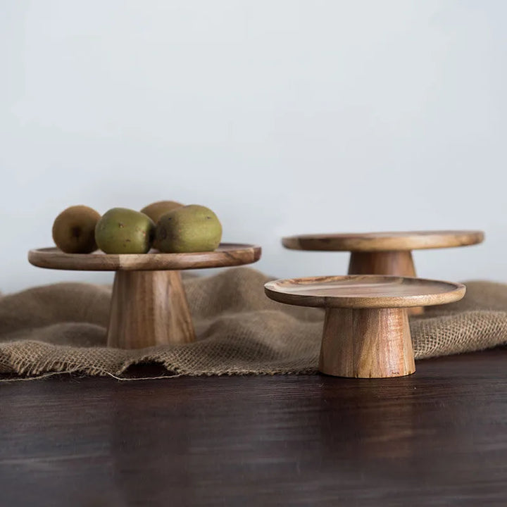 Wooden Cake Stand