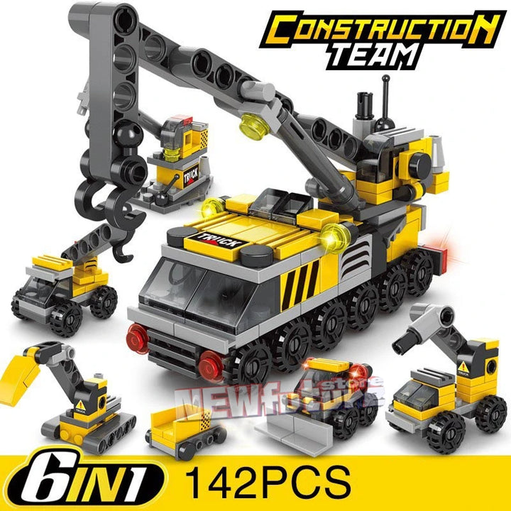 City Vehicle Building Blocks