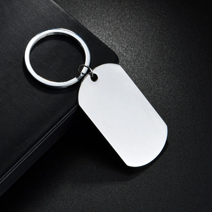 Custom Photo Engraved Keychain