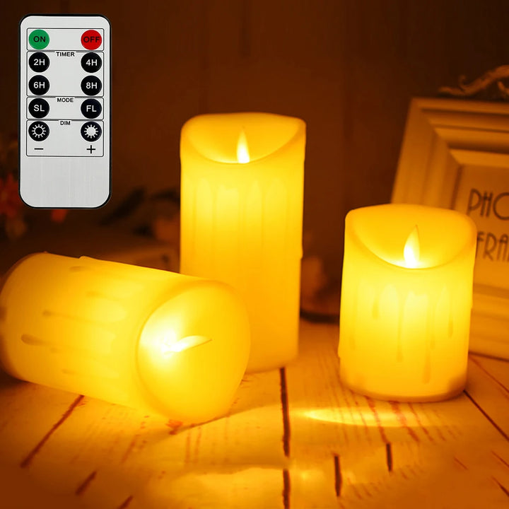 Flameless LED Candle Set