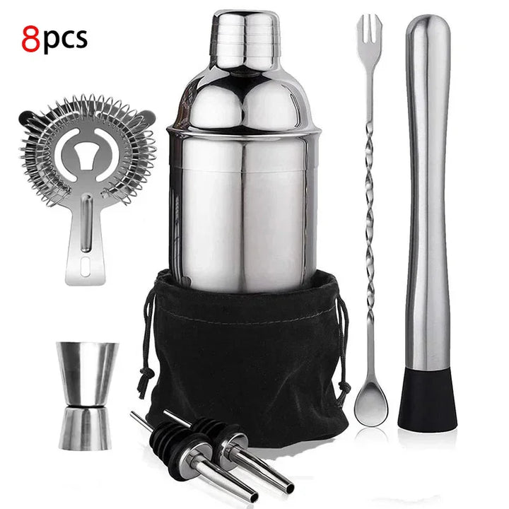 Stainless Cocktail Shaker Set