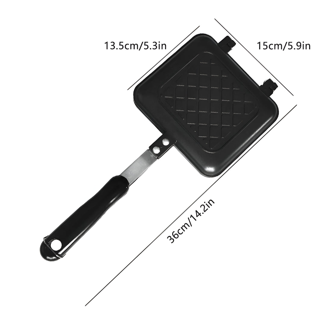 Double-Sided Sandwich Toaster