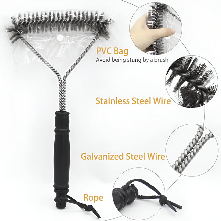 Stainless Steel BBQ Brush