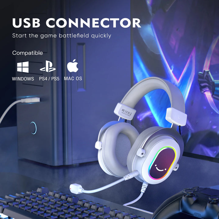 Wired RGB Gaming Headset