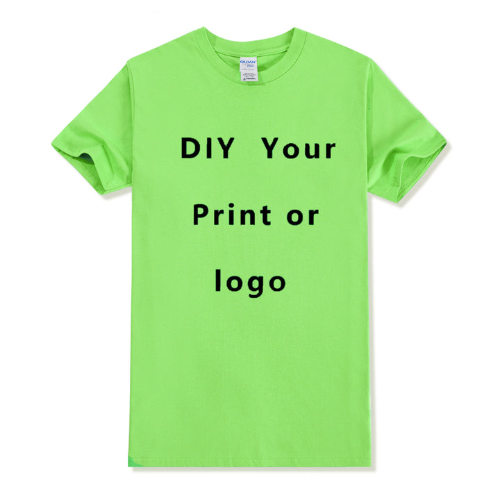 Custom Cotton Logo T-Shirt