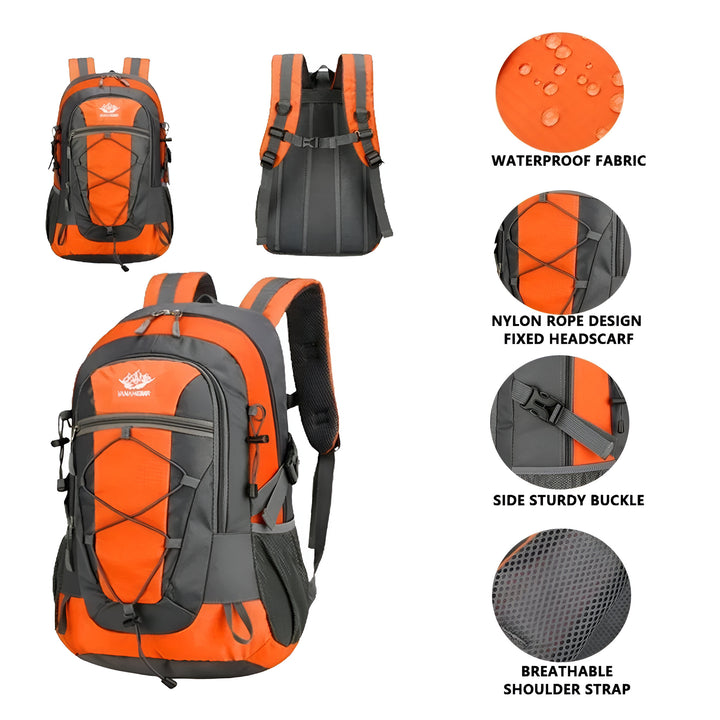 Lightweight Waterproof Hiking Backpack