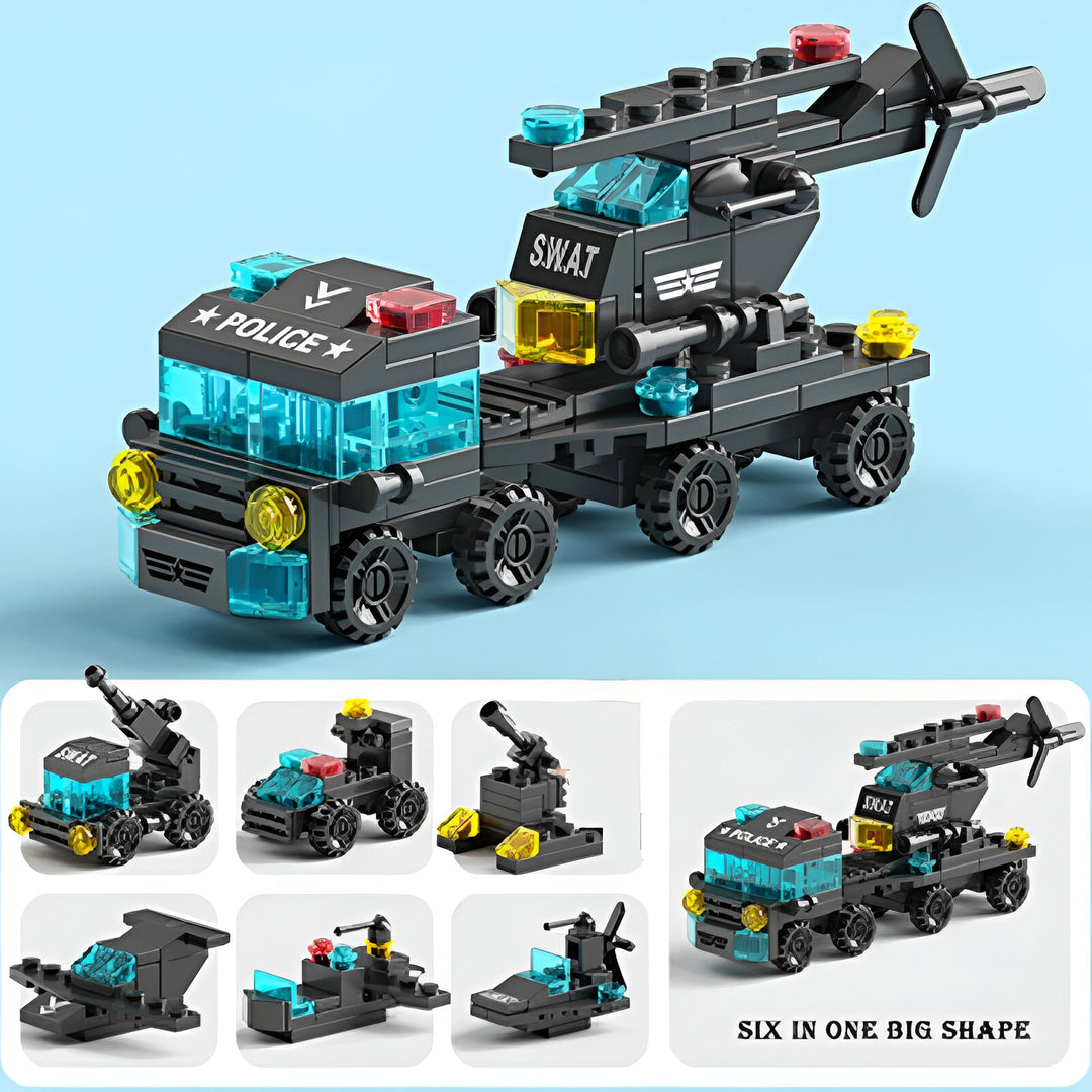 City Vehicle Building Blocks