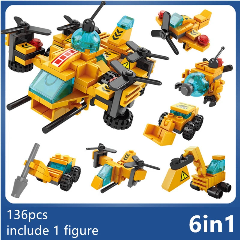 City Vehicle Building Blocks