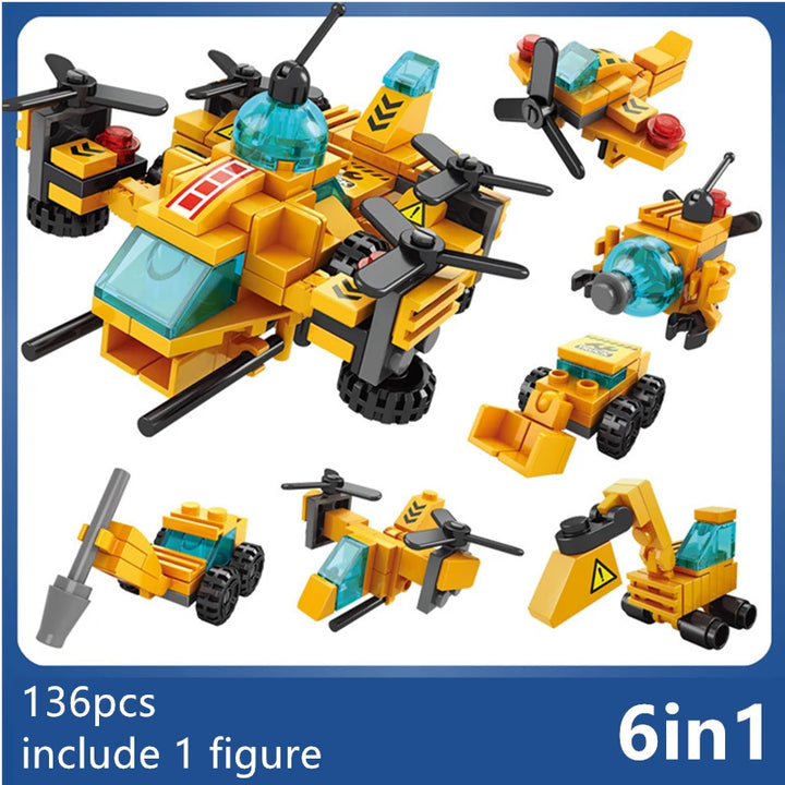 City Vehicle Building Blocks