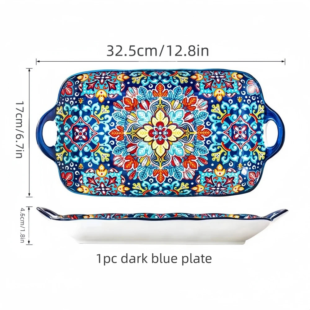 Boho Ceramic Fish Dish