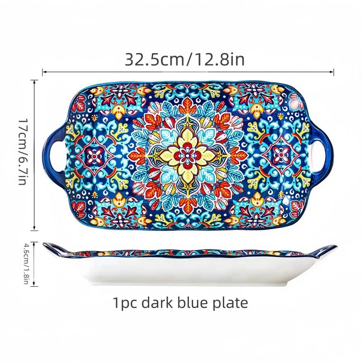 Boho Ceramic Fish Dish