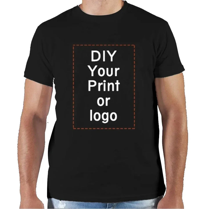 Custom Cotton Logo T-Shirt
